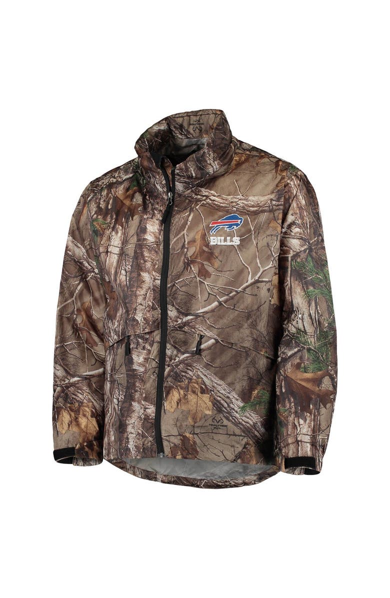 DUNBROOKE Men's Dunbrooke Realtree Camo Buffalo Bills Circle Sportsman Waterproof Packable Full-Zip Jacket, Alternate, color, Realtree Camo