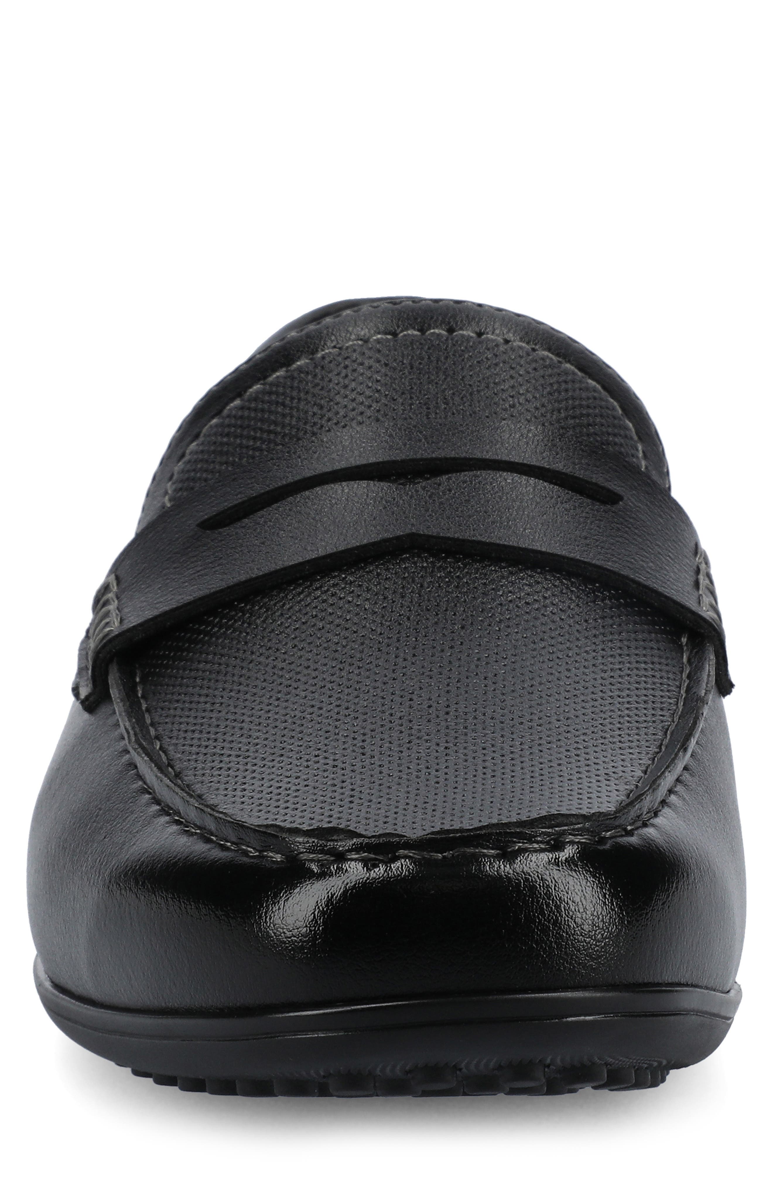 VANCE CO Yates Penny Loafer, Alternate, color, Black