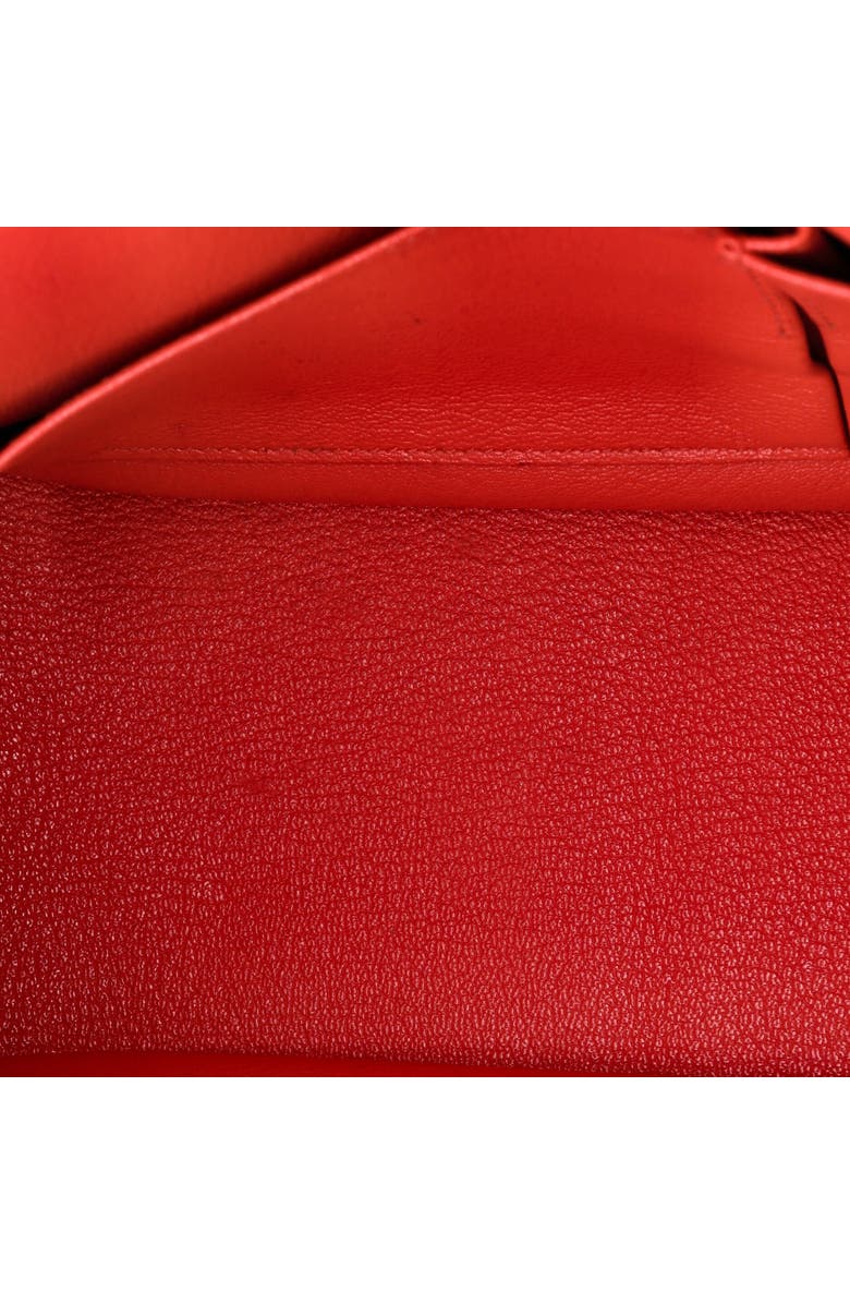 Pre-Owned Hermes Jypsiere Bag Clemence 28, Alternate, color, Rouge Pivoine