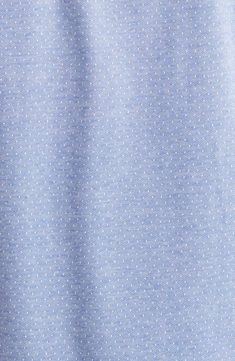 34 Heritage Star Dot Print Cotton Button-Up Shirt, Alternate, color, Indigo