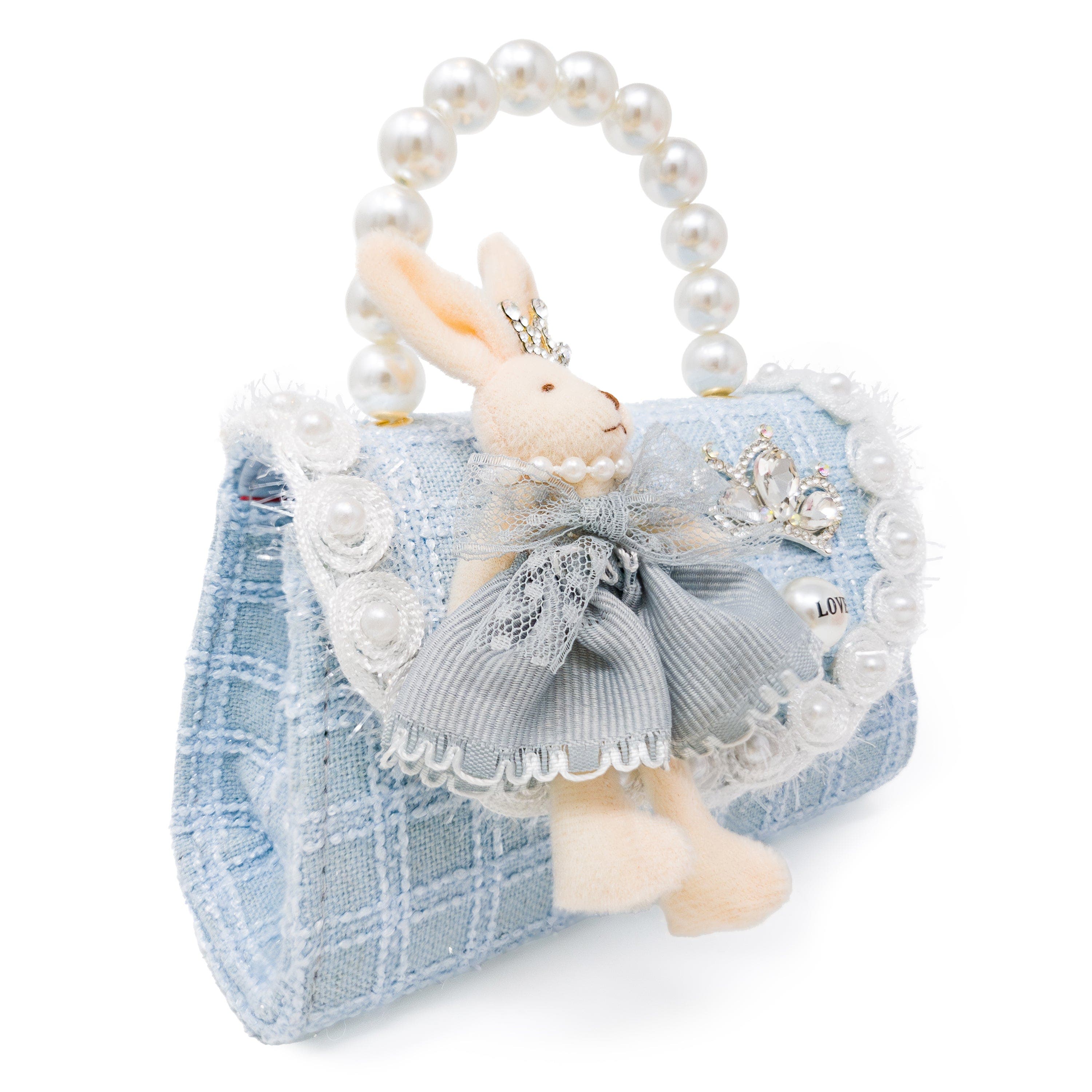 Hand Bag - Bunny Bloom, Alternate, color, Powder Blue