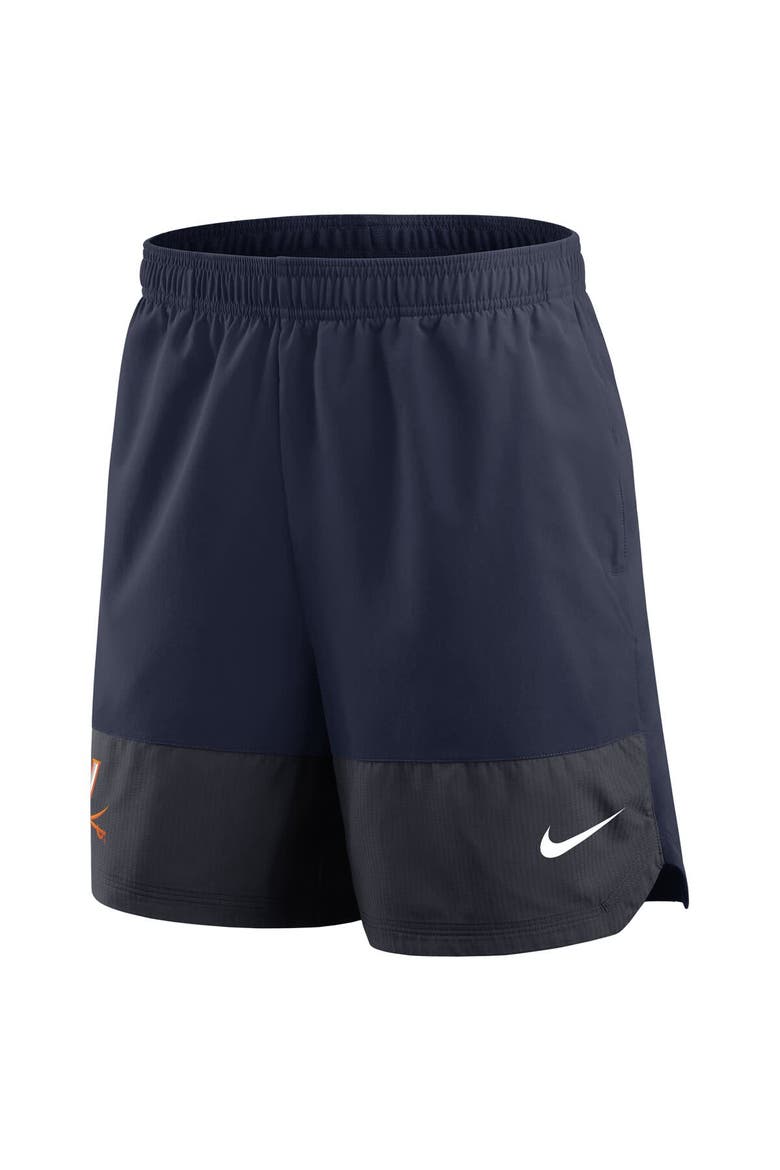 Men's Nike Navy Virginia Cavaliers 2025 Sideline Performance Shorts, Alternate, color, Navy