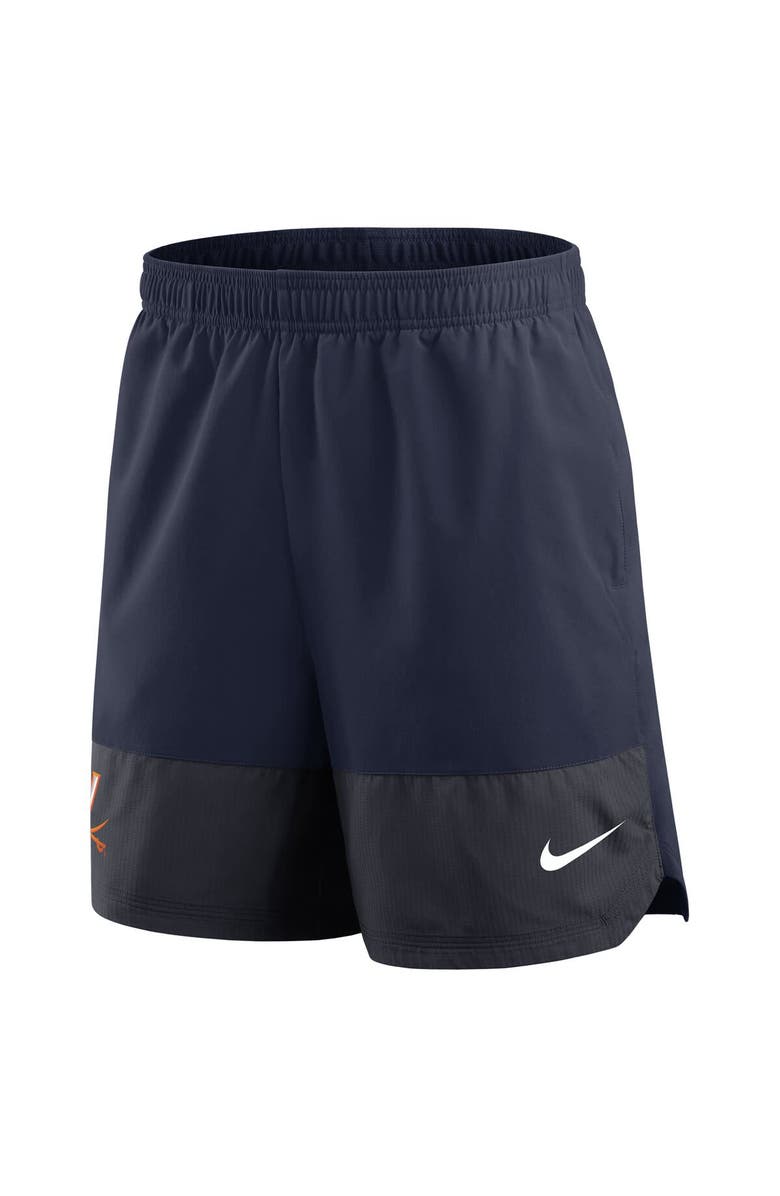 Nike Men's Nike Navy Virginia Cavaliers 2025 Sideline Performance Shorts, Alternate, color, Navy