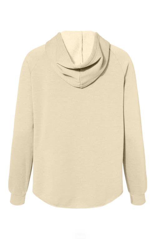 Dalix Bow Fleece Zip Hoodie In Brown