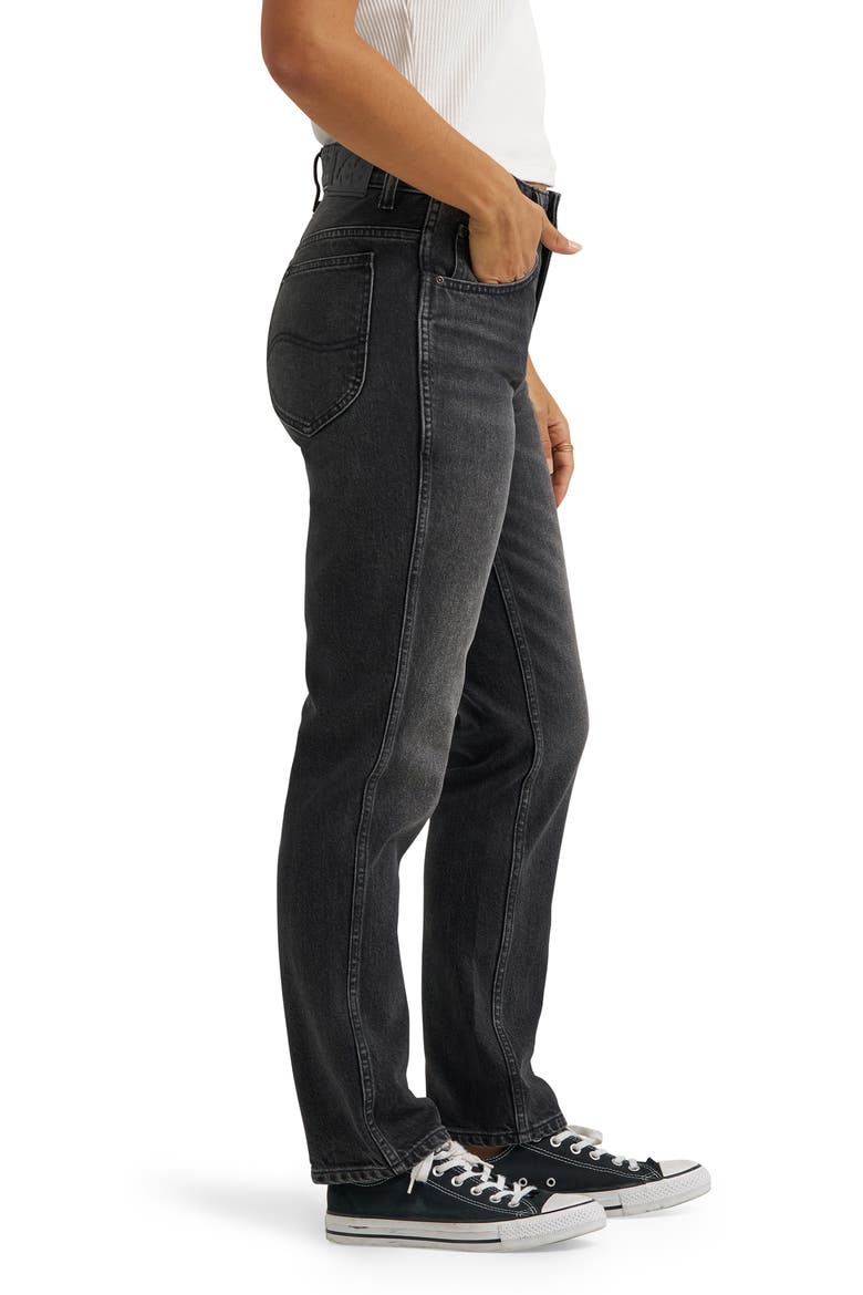Rider™ Slim High Rise Straight Leg Jeans, Alternate, color, DARK FANTASY