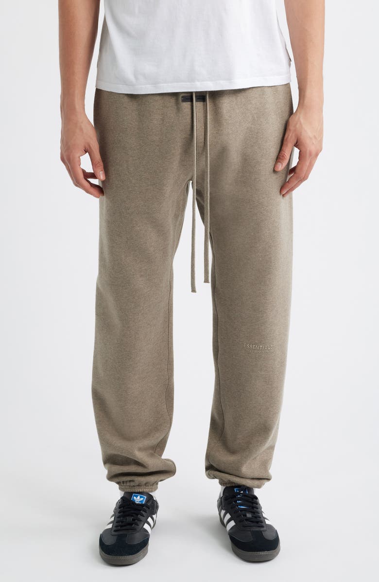 Fear of God Essentials Vintage Fleece Sweatpants, Main, color, Homestead Heather
