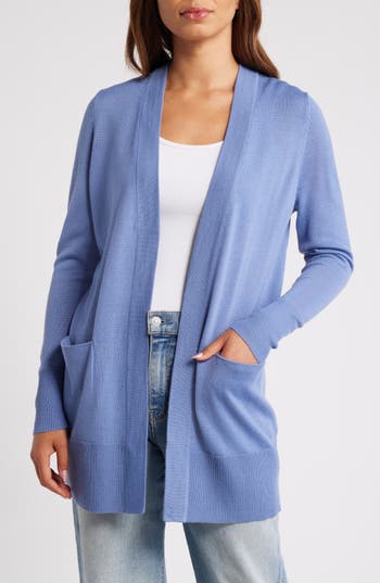 Caslon ® Everyday Open Front Cardigan