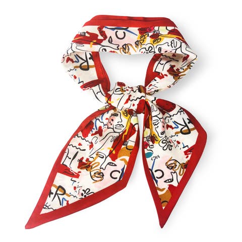 The Siena Skinny Scarf