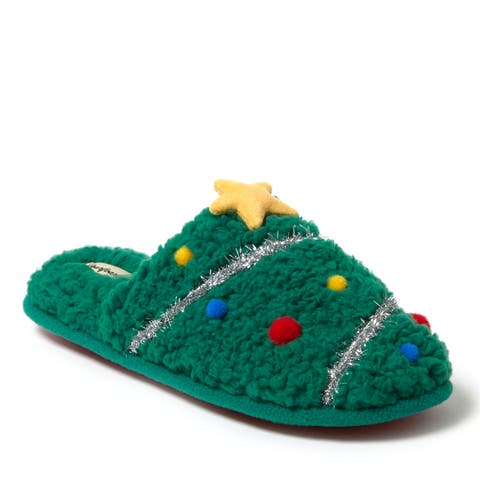 Novelty Holiday Christmas Scuff Slipper (Gender Inclusive)
