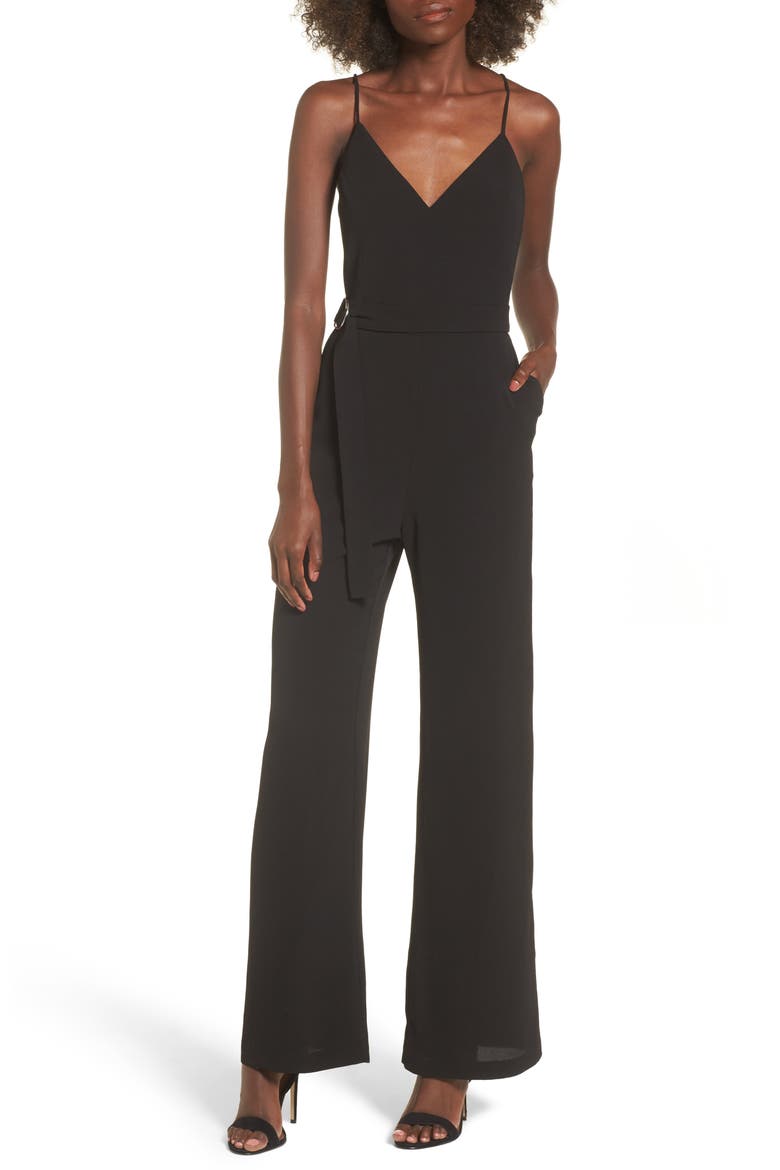 Davis Jumpsuit, Main, color, BLACK