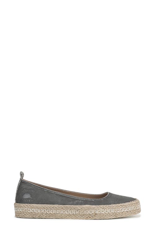 Blowfish Malibu Benita Espadrille Flat In Gray