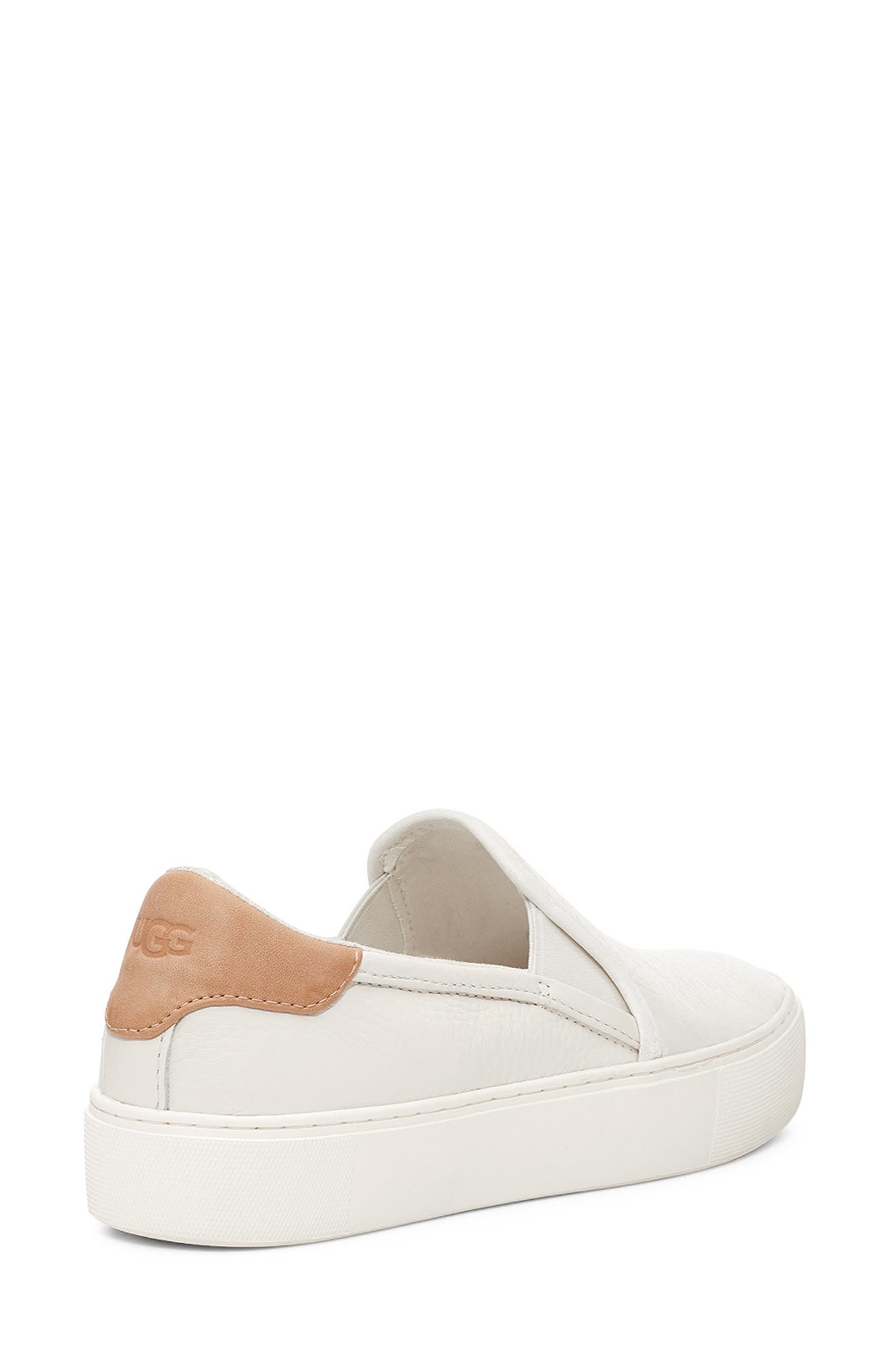 Cahlvan Slip-On Sneaker, Alternate, color, COCONUT MILK LEATHER