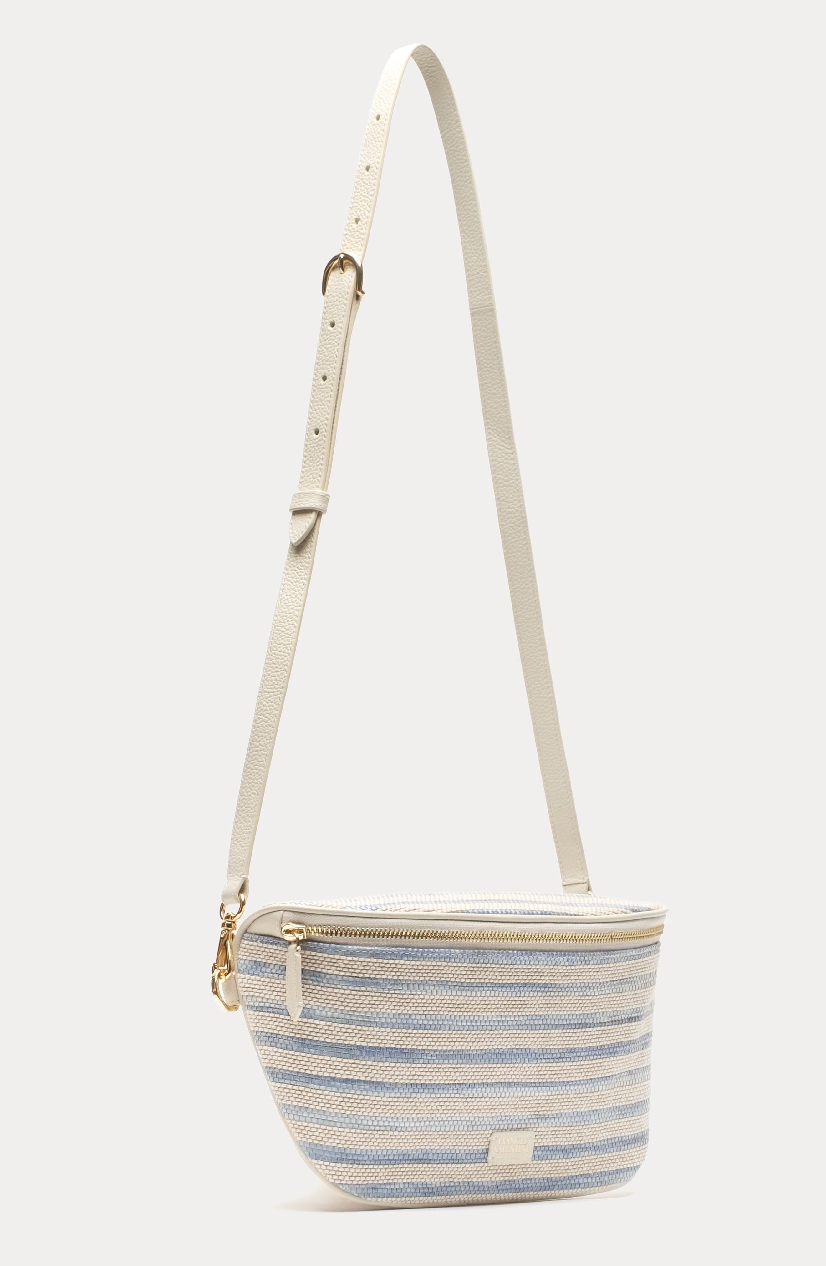 Billie Raffia Sling Bag, Alternate, color, BLUE/ MULTI