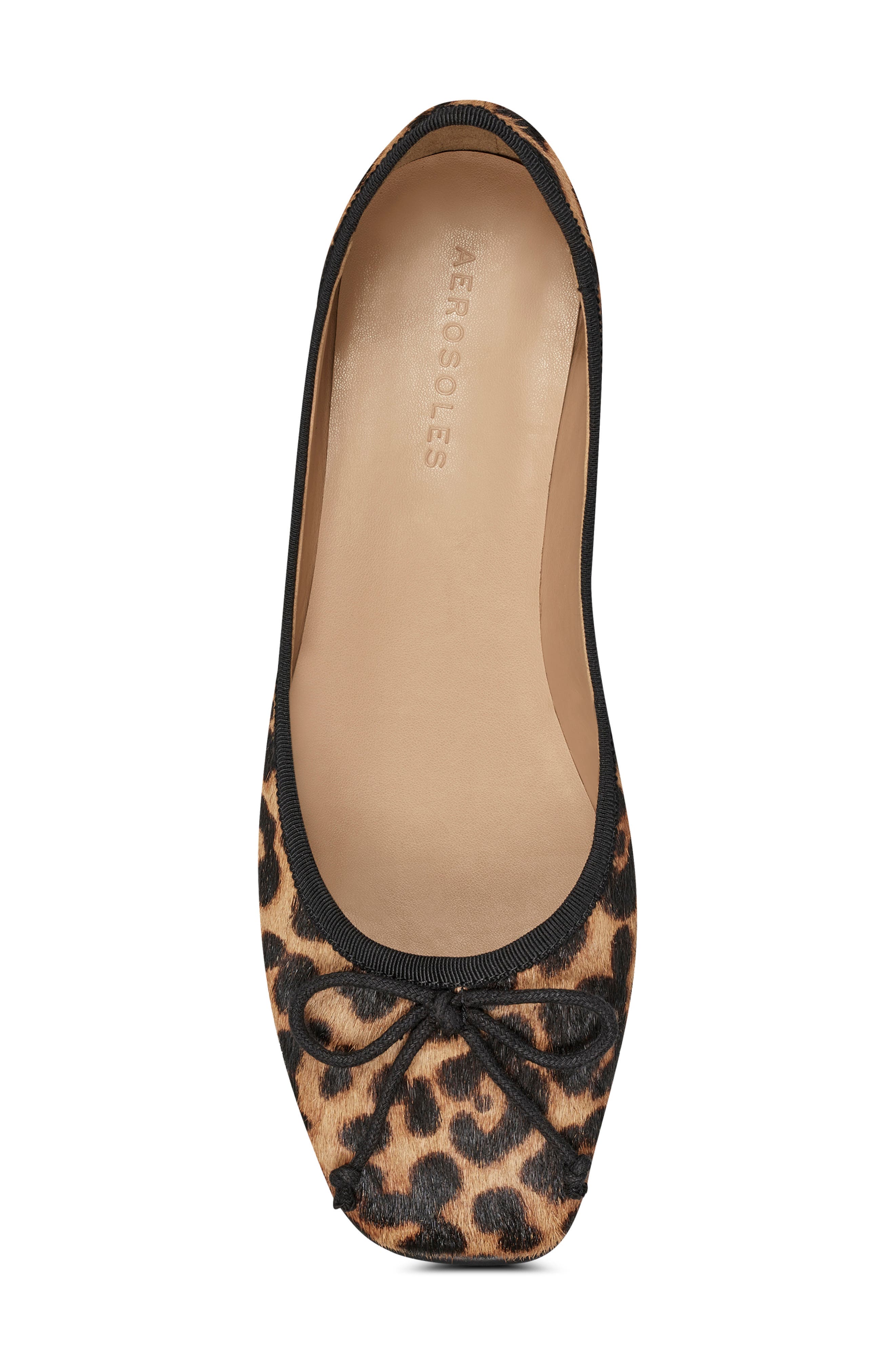 Catalina Flat, Alternate, color, LEOPARD CALF HAIR