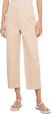 Vince Washed Cotton Crop Pants