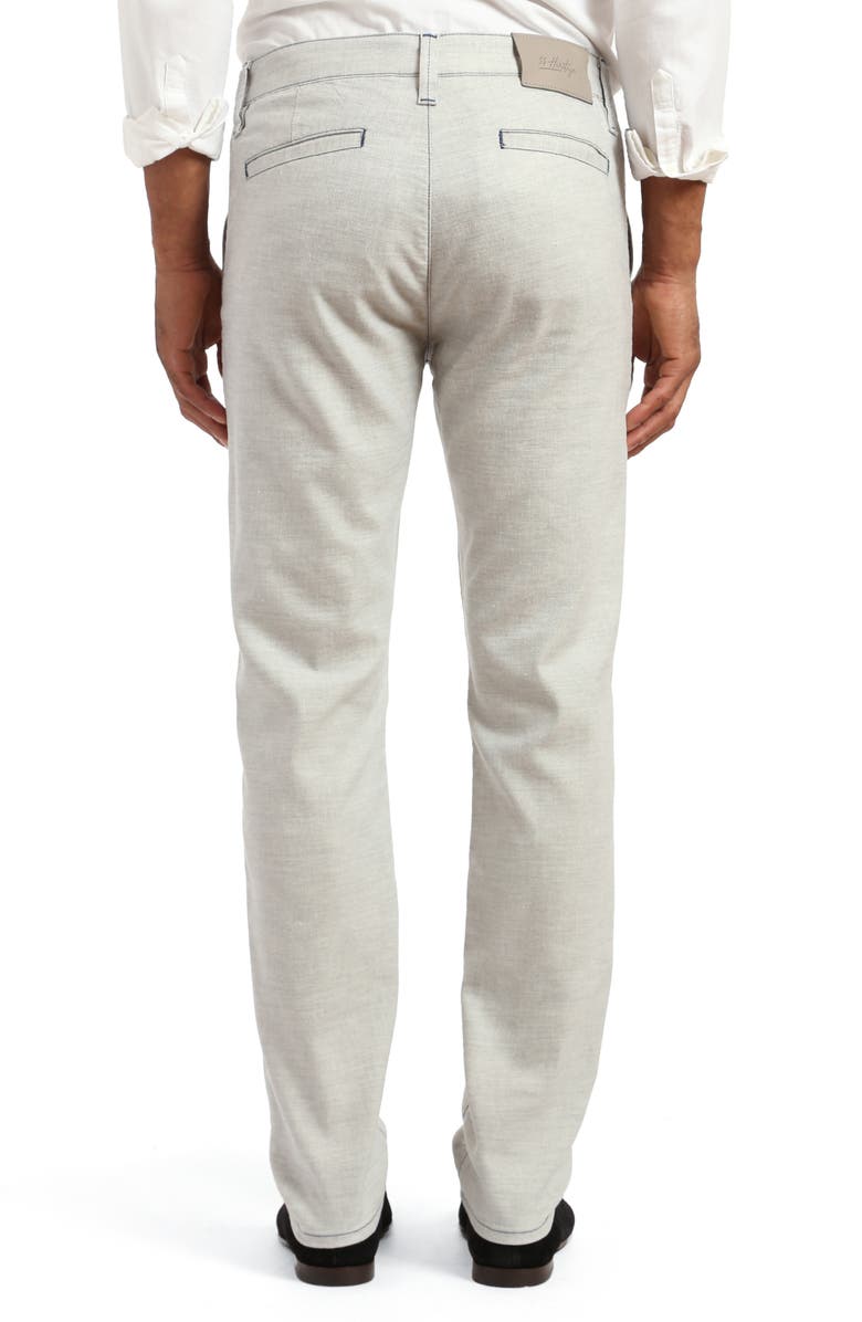 34 Heritage Charisma Straight Leg Cross Twill Pants, Alternate, color, Light Grey Hemp