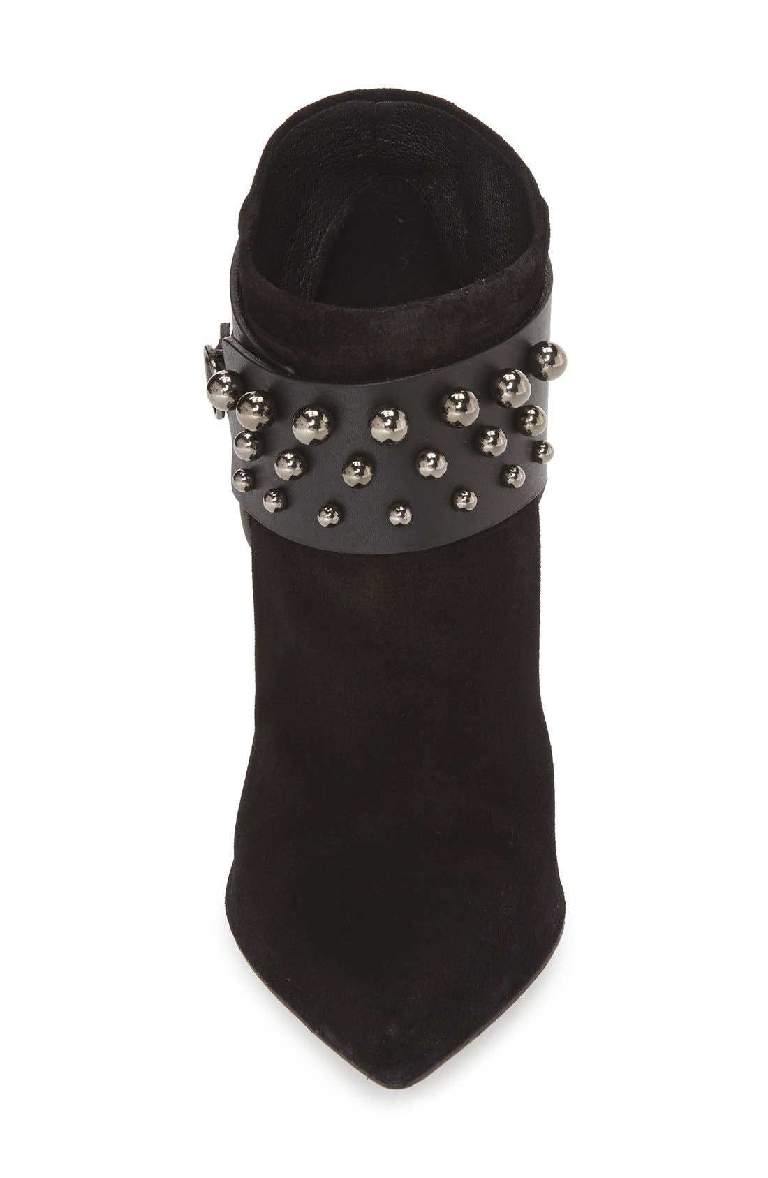 Pedro Garcia 'Andy' Studded Pointy Toe Bootie, Alternate, color, 