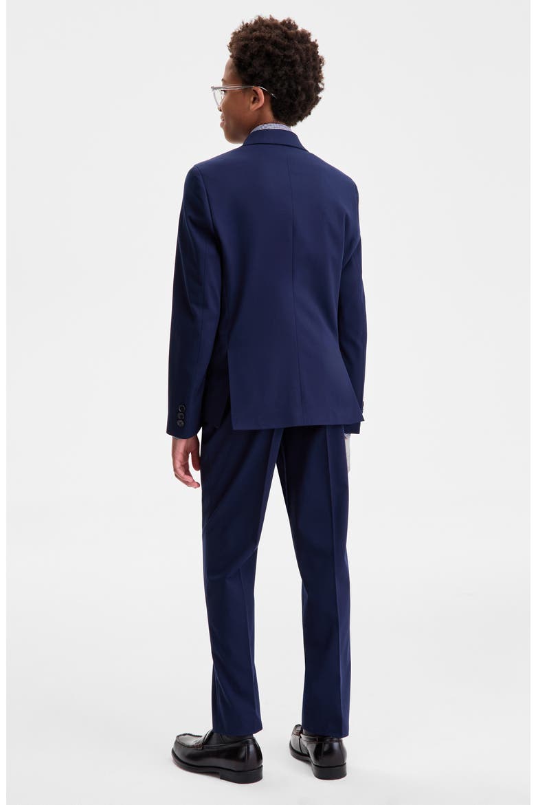 Kids' Navy Suit Jacket & Pants Set, Alternate, color, NAVY