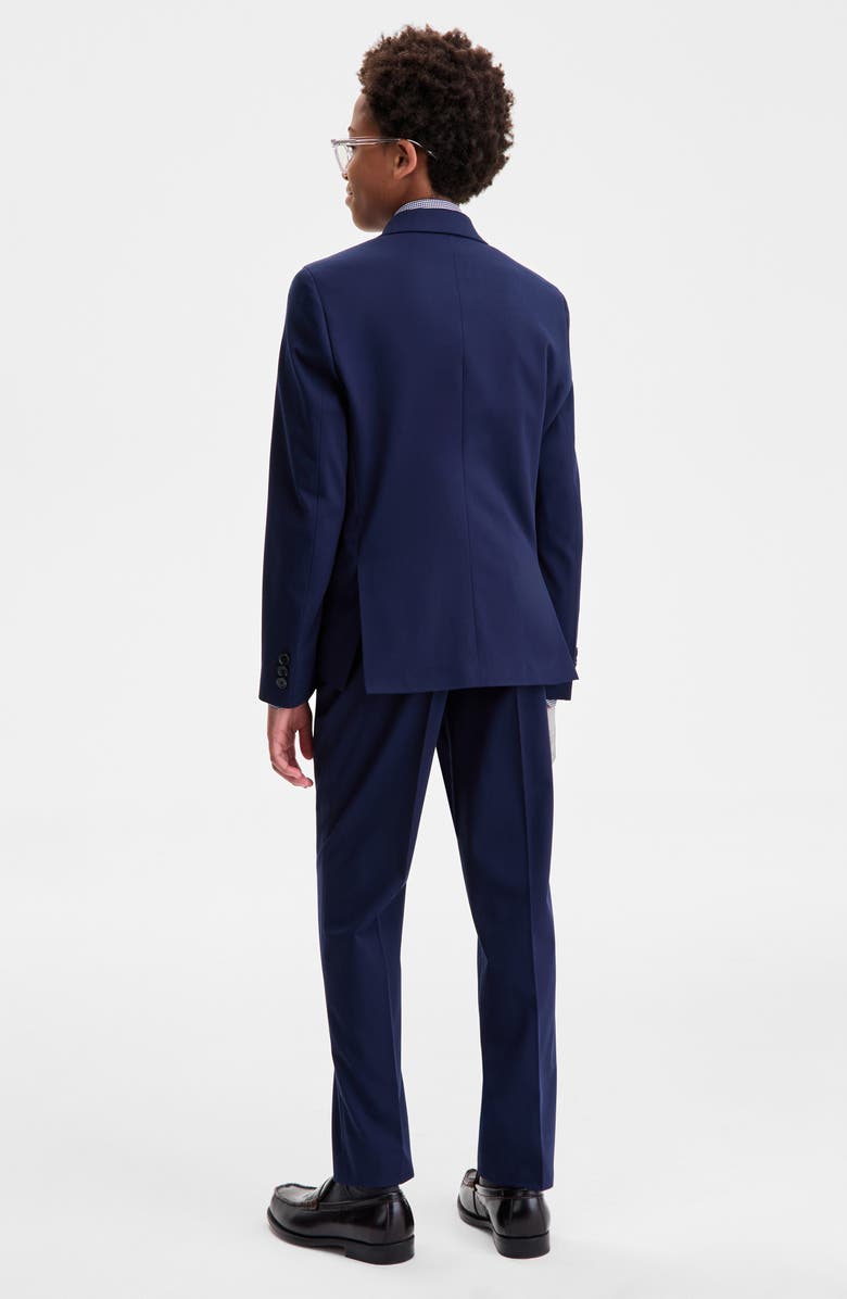Brooks Brothers Kids' Navy Suit Jacket & Pants Set, Alternate, color, Navy
