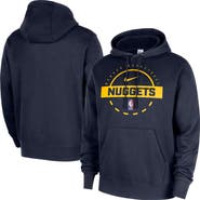 Nike Men's Nike Navy Denver Nuggets 2025/26 Authentic Practice Club Pullover Hoodie