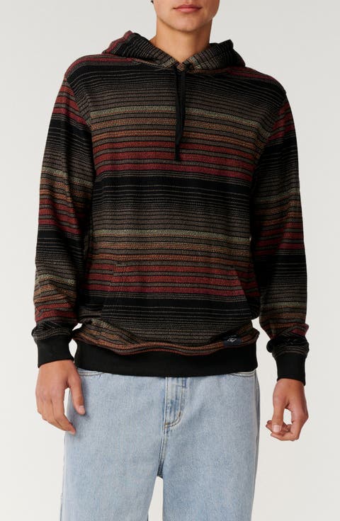Classic Surf Stripe Baja Hoodie