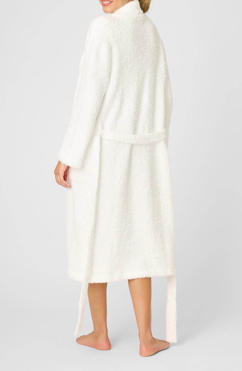 PJ Salvage Bundle Up Bouclé Robe, Alternate, color, Ivory