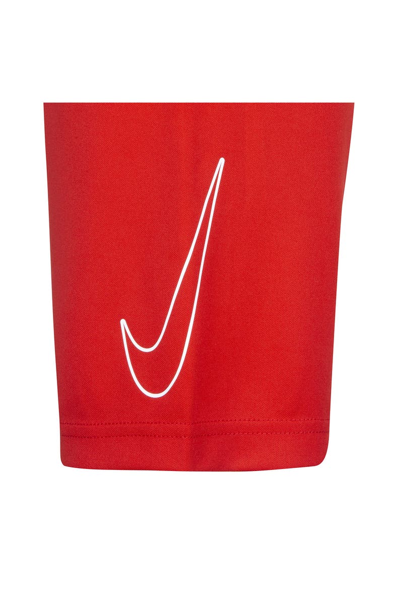 Kids' Dri-FIT T-Shirt & Shorts Set, Alternate, color, UNIVERSITY RED