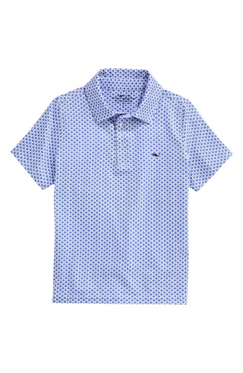 Kids' Print Polo