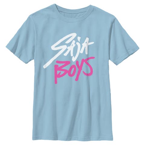 Boy's KPop Demon Hunters Saja Boys Logo  Graphic T-Shirt