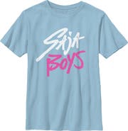 KPop Demon Hunters Boys' Saja Boys' Logo Graphic Short Sleeve T-Shirt
