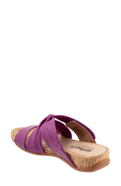 Softwalk ® Tallulah Slide Sandal In Magenta