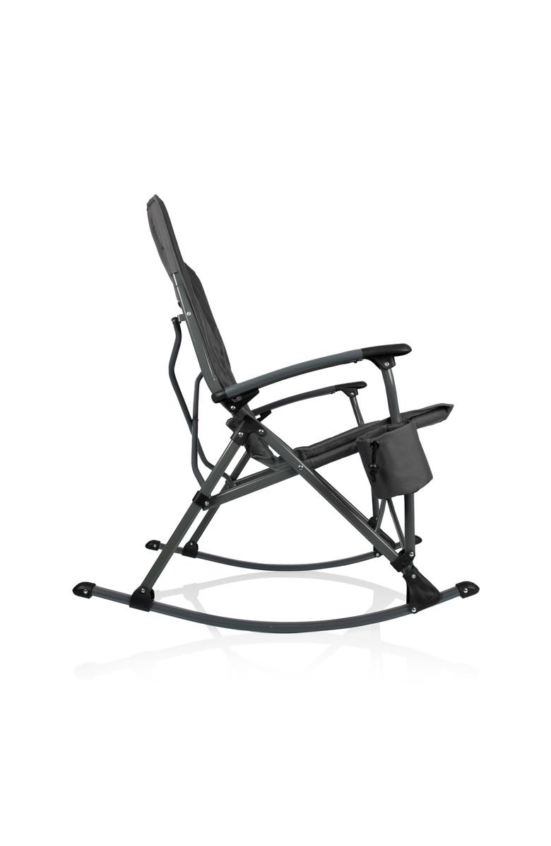 Oniva Outdoor Rocking Camp Chair, Alternate, color, Gunmetal Gray