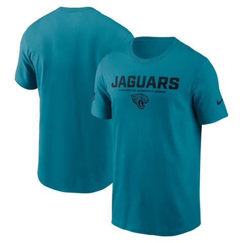 Men's Nike Teal Jacksonville Jaguars Sideline Performance T-Shirt