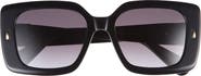 DIOR Initials S2I Square Sunglasses