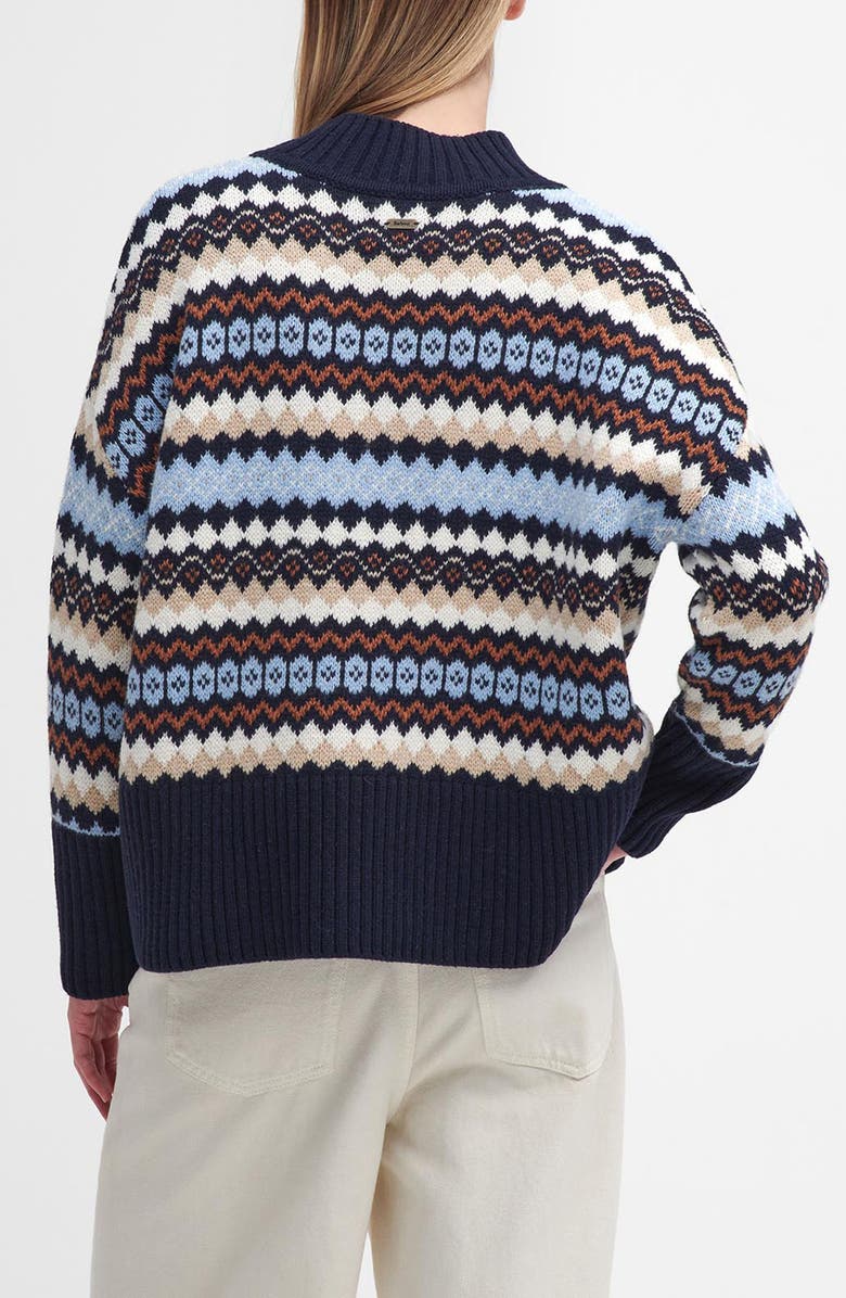 Barbour Larisa Mock Neck Sweater, Alternate, color, 