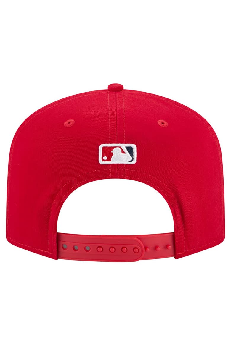 Men's New Era  Red Los Angeles Angels Team 19TWENTY Adjustable Hat, Alternate, color, Red