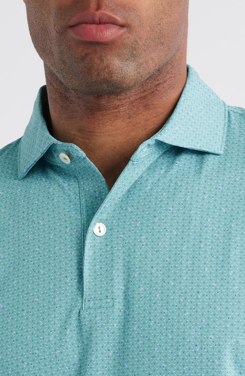 Peter Millar Crown Crafted Performance Jersey Polo, Alternate, color, Sherwood