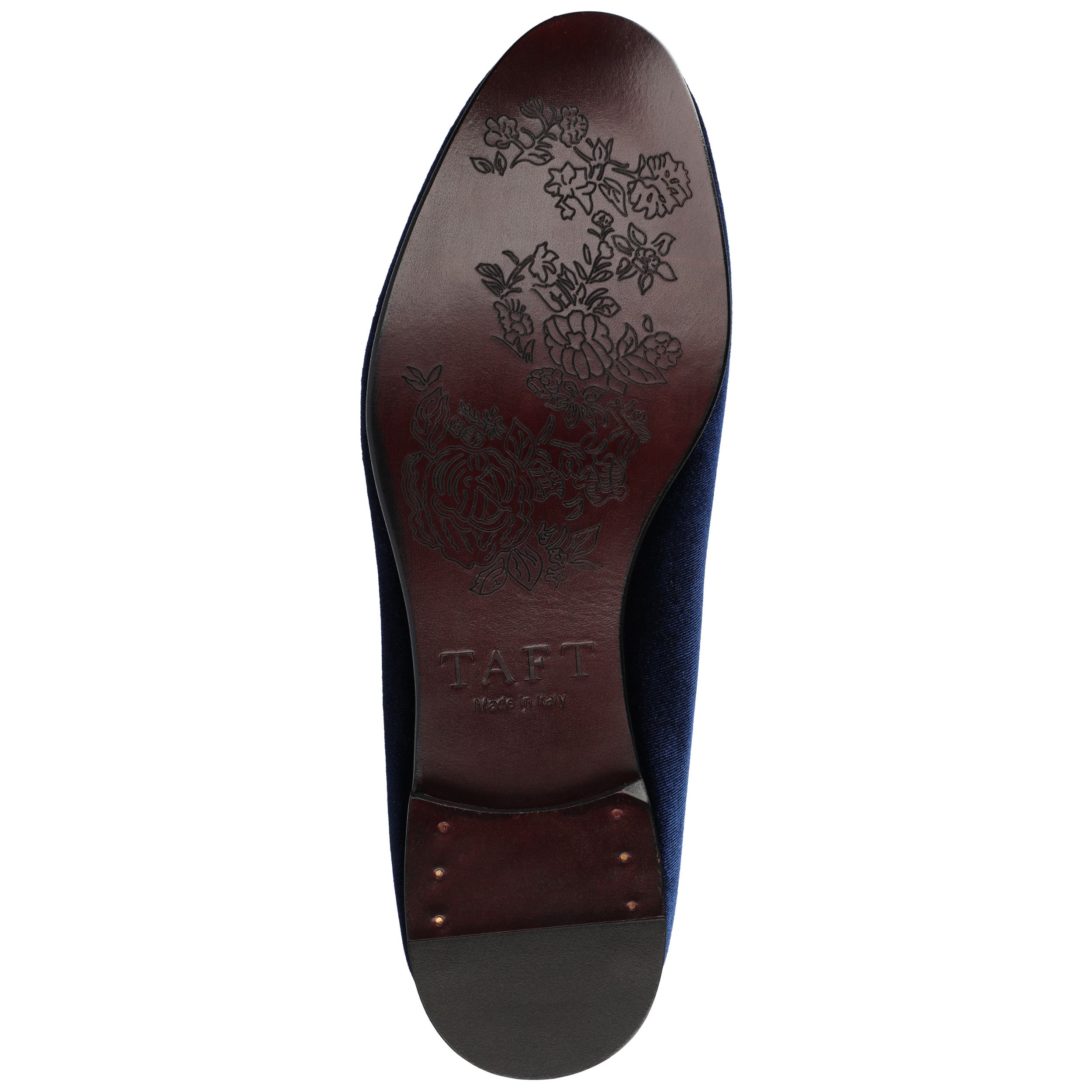The Estate Slipper, Alternate, color, Navy
