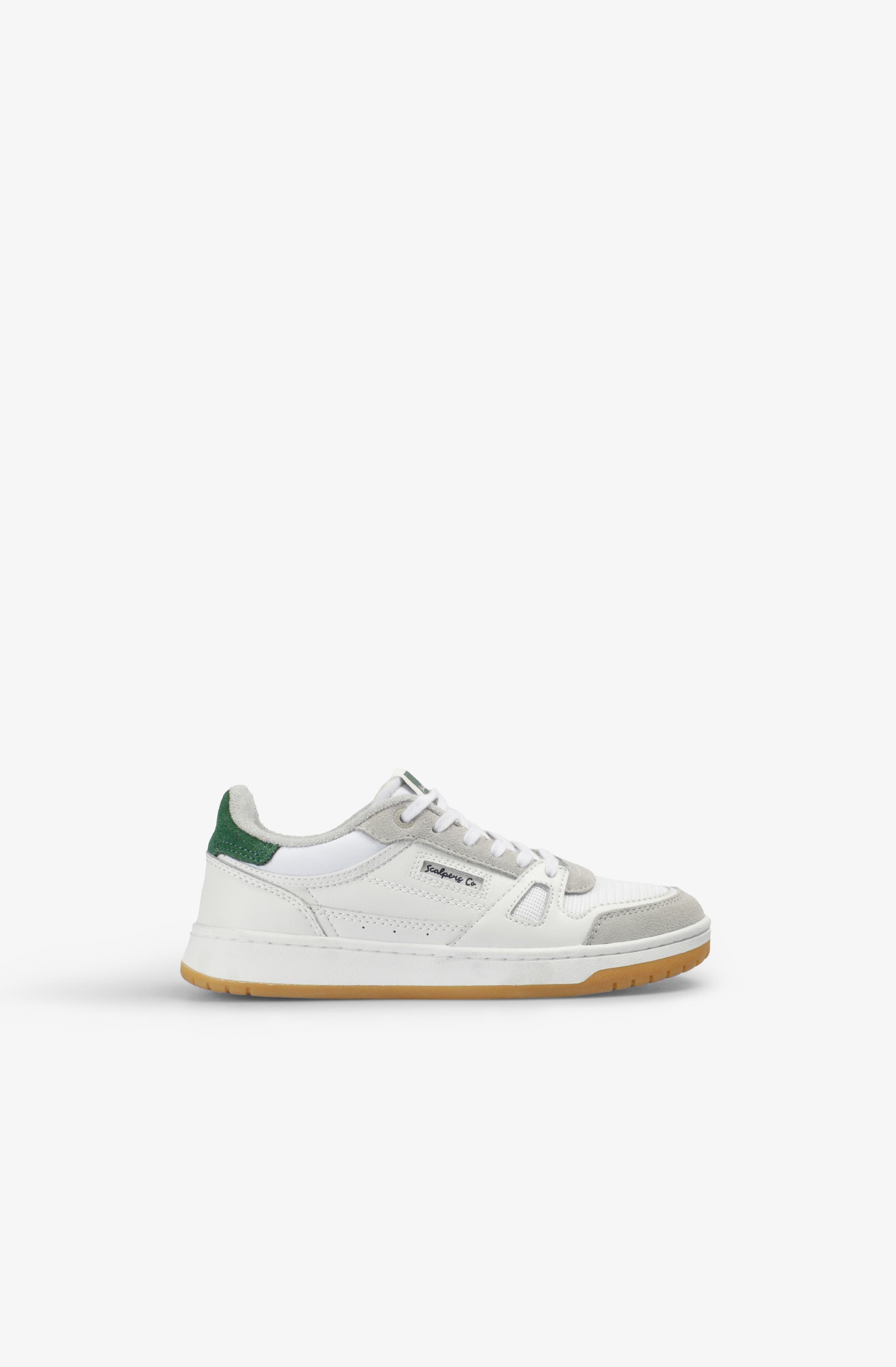 Scalpers Tennis Miles Sneakers Kids, Alternate, color, Whiteduck