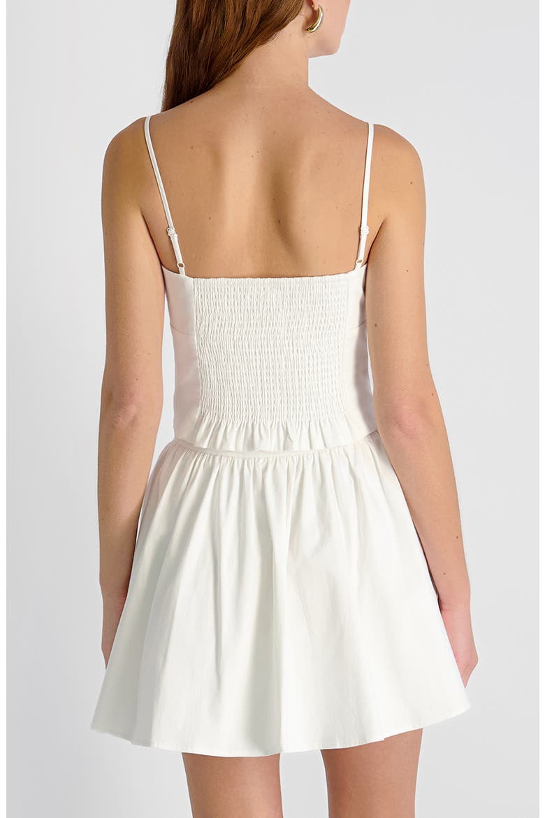 Stretch Cotton Sateen Camisole, Alternate, color, 10-SUMMER WHITE