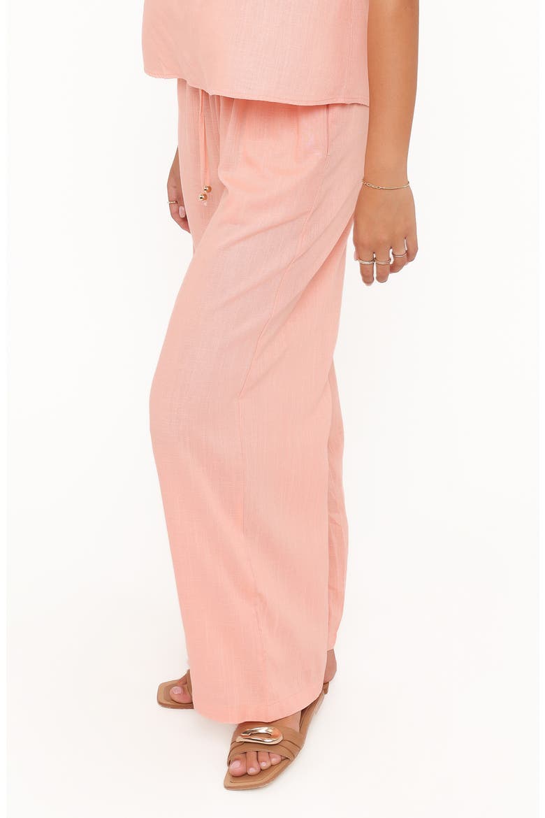 Wren Wide Leg Drawstring Pants, Alternate, color, PINK