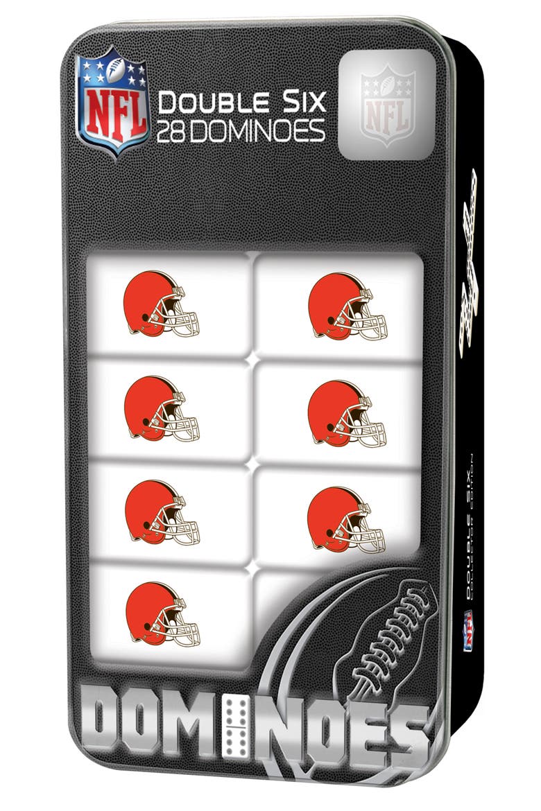 Cleveland Browns Dominoes, Main, color, Multicolor