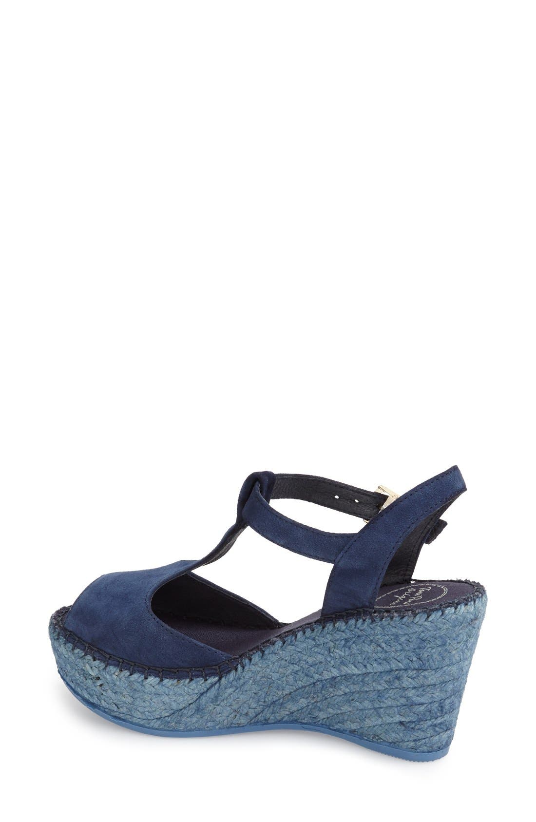 Toni Pons Lidia T-Strap Espadrille Wedge, Alternate, color, 