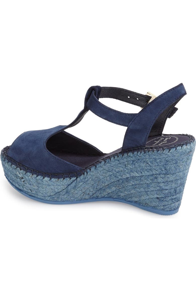 Toni Pons Lidia T-Strap Espadrille Wedge, Alternate, color,