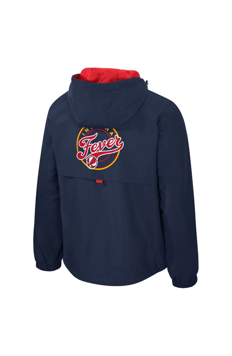Stadium Essentials Unisex Stadium Essentials  Navy/Red Indiana Fever Legends Challenger Quarter-Zip Jacket, Alternate, color, Navy