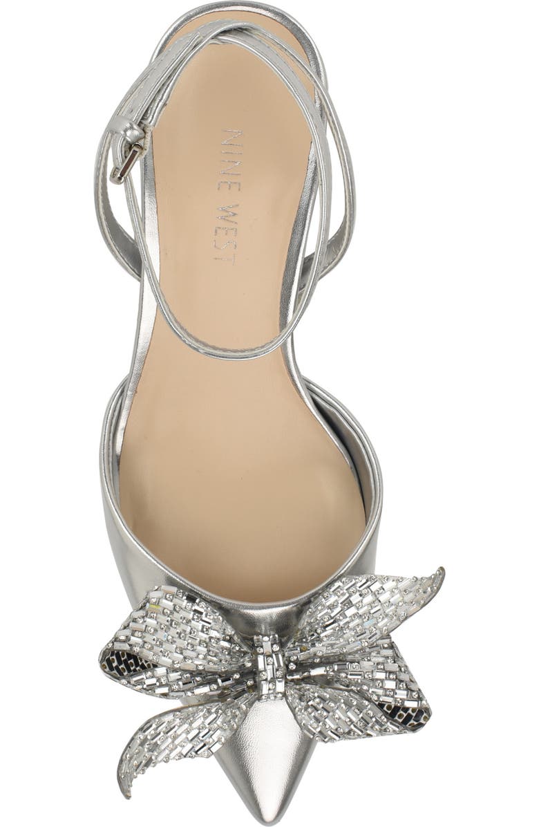 Nine West Raisun Pump, Alternate, color, Silver