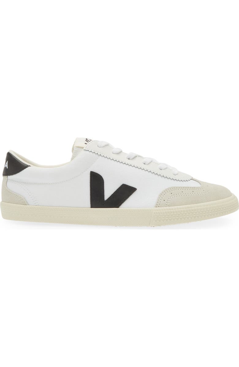 Veja Volley Canvas Sneaker, Alternate, color, White Black