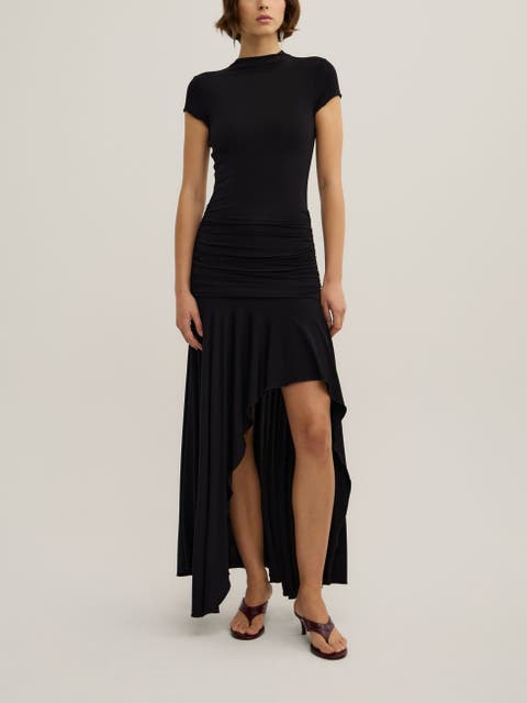 Asymmetric T-shirt Dress