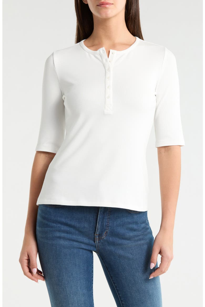 Rib Henley, Main, color, OPTIC WHITE