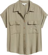 beachlunchlounge Kia Short Sleeve Button-Up Shirt